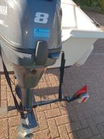Buitenboordmotor yamaha 8pk F8MHS/Boot/Boottrailer/Honda 2pk, Ophalen, Tot 10 pk, Zo goed als nieuw, 3 tot 6 meter