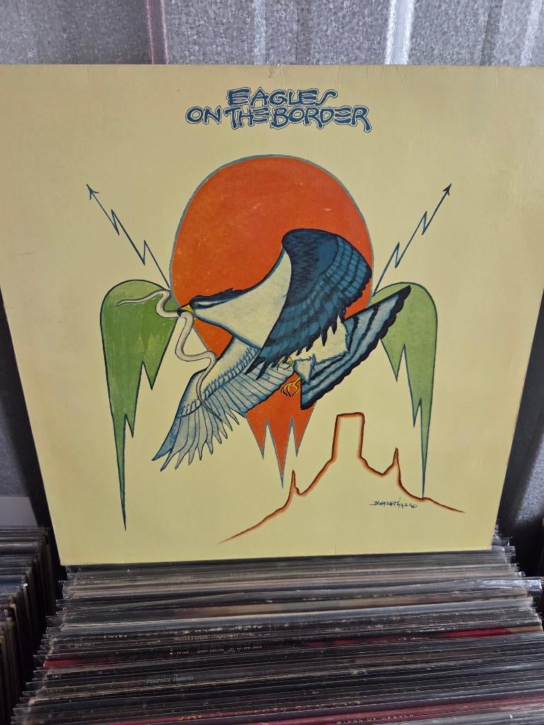 Vinyl lp EAGLES: ON THE BORDER, Gebruikt, Ophalen of Verzenden, 1970 - 1979, Rock-'n-Roll