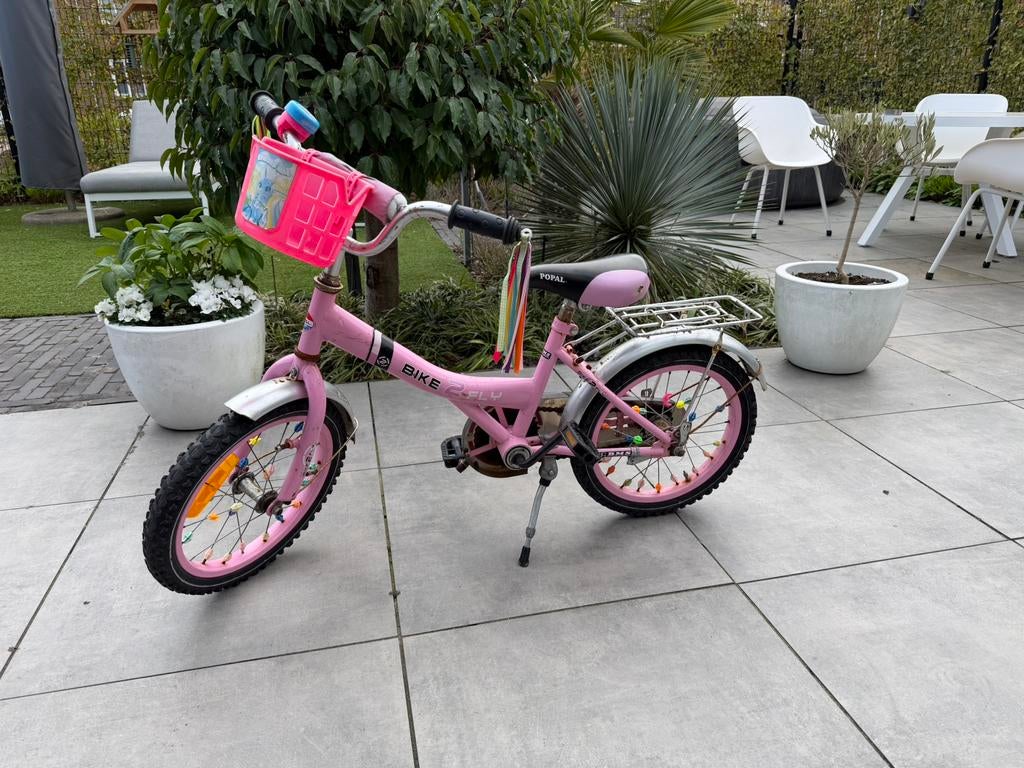 Popal 16”/16inch Meisjesfiets, Ophalen, Gebruikt, 16 inch