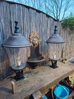 GROTE lantaarn om op muur /tuin/hek/ kolom te plaatsen, Gebruikt, Staande lamp, Ophalen of Verzenden, Netvoeding