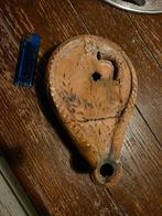 Grote romeinse olielamp, Ophalen of Verzenden