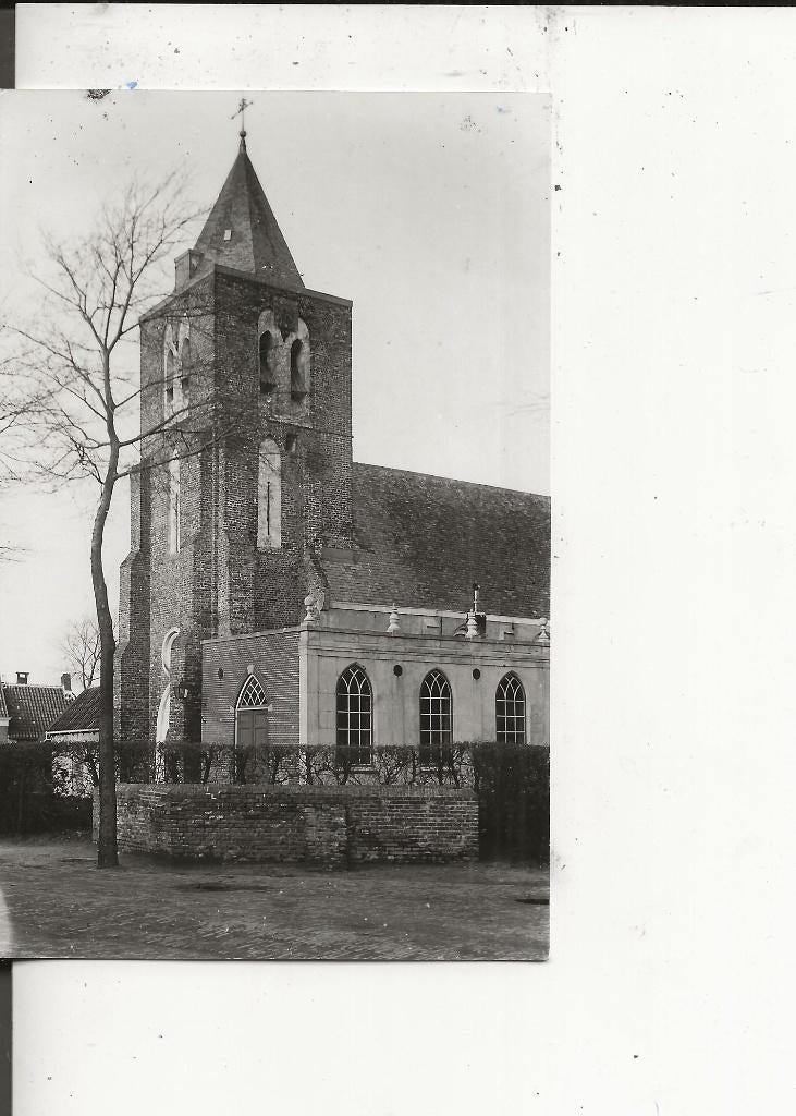 Biggekerke Kerk  Fotokaart, Verzamelen, Ansichtkaarten | Nederland, Ophalen of Verzenden, Ongelopen, Zeeland