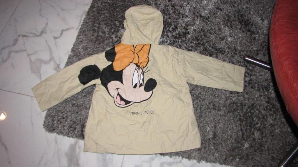 110 ZARA zomerjas met Minnie Mouse achterop, Ophalen of Verzenden, Zo goed als nieuw, Meisje, Jas