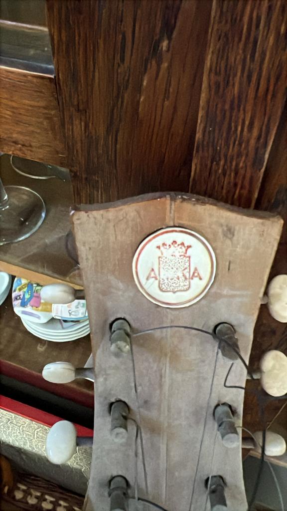 Vintage Akxsa Archtop Jazzgitaar - Opknapper, Muziek en Instrumenten, Ophalen, Gebruikt, Overige typen