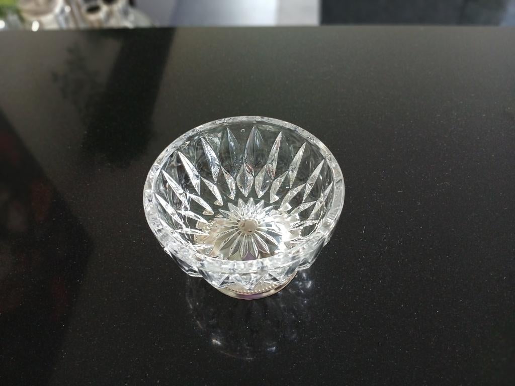 Vintage glazen bonbonniere, Antiek en Kunst, Ophalen of Verzenden