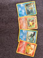 Vintage Pokémon kaarten - Omastar charmander Misty's Horsea,, Ophalen of Verzenden, Gebruikt, Meerdere kaarten