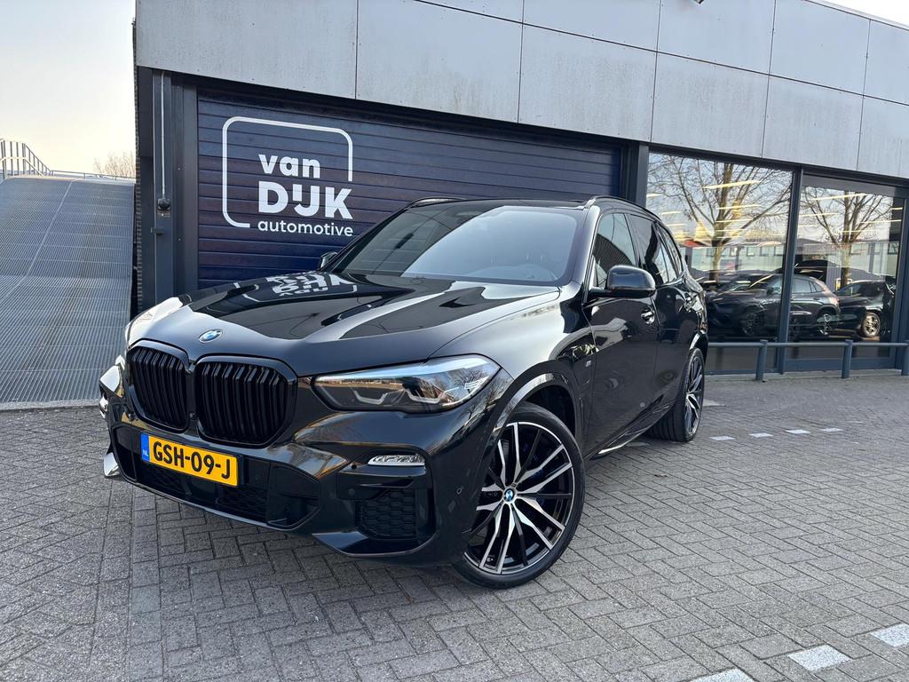 BMW X5 xDrive45e M-Sport PHEV Harman Kardon M-Pakket Panoram, 12 maanden, Gebruikt, 394 pk, Zwart