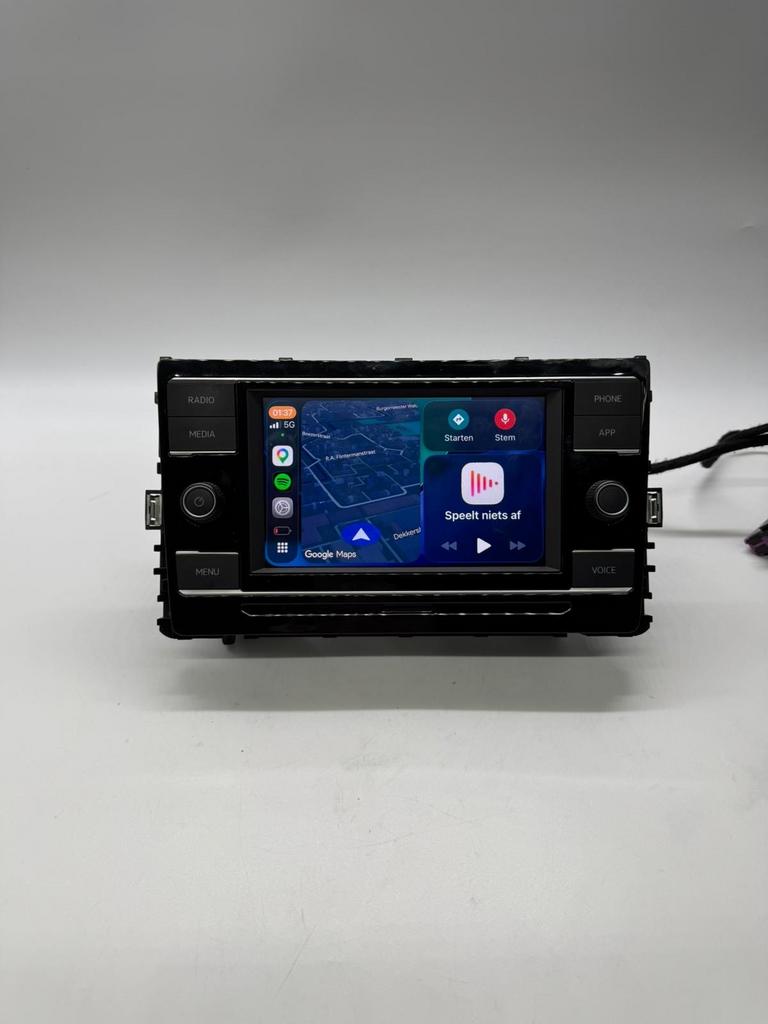 VW MIB2 Entry Autoradio CarPlay Android Auto Draadloos OEM, Ophalen of Verzenden, Gebruikt