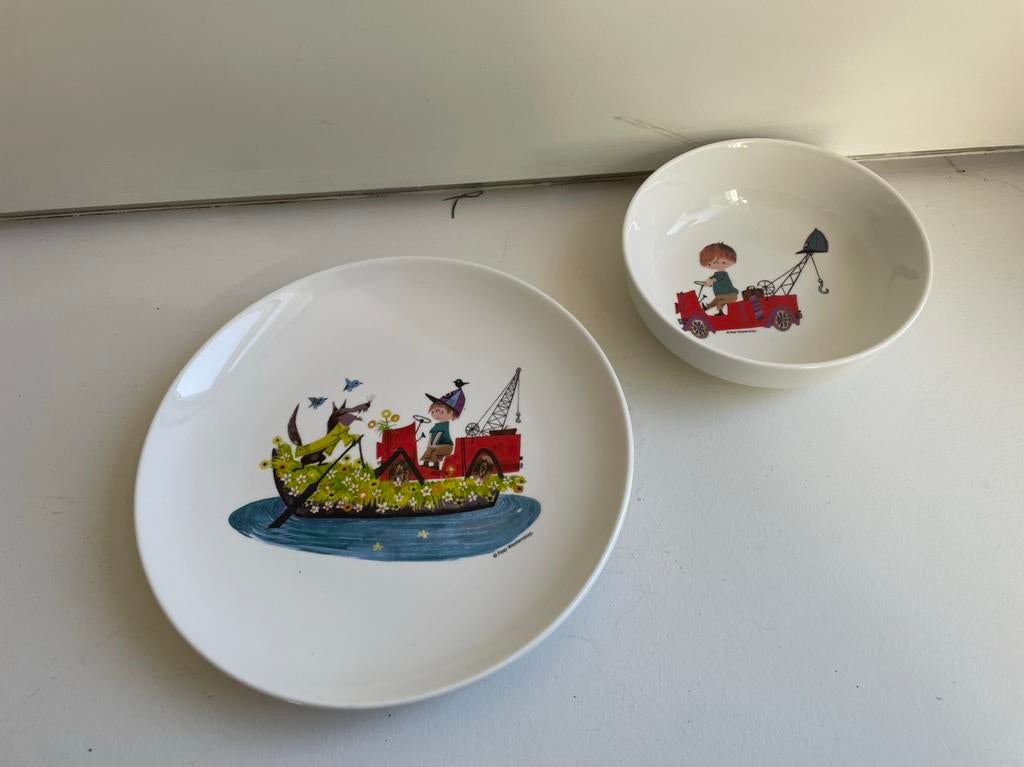 Douwe Egberts Pluk v d Petteflat servies, Ophalen of Verzenden, Zo goed als nieuw, Bord(en), Overige stijlen