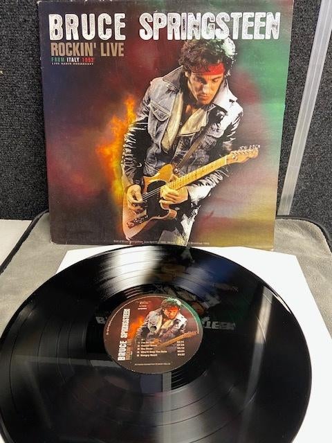 Bruce Springsteen - Rockin' Live, Ophalen of Verzenden, 1990 - 1999, Zo goed als nieuw, 12 inch