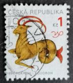 TSJECHIË - sterrenbeeld steenbok 1998, Verzenden, Overige landen, Gestempeld