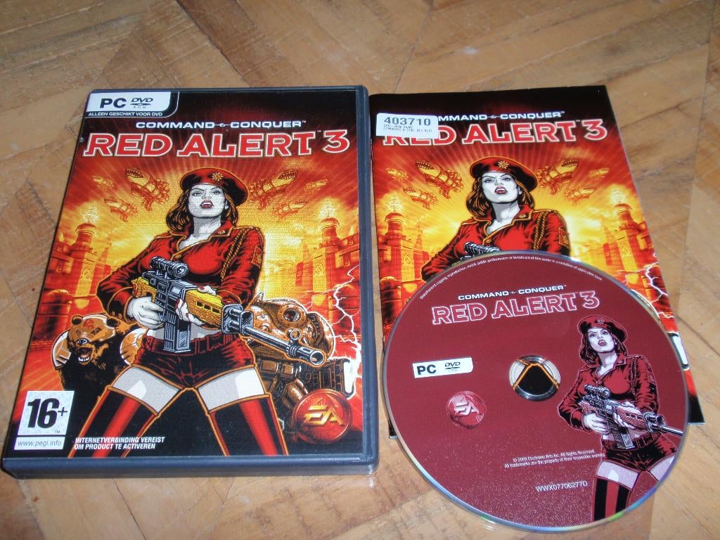 Pc Spel Command & Conquer Red Alert 3, 1 speler, Ophalen of Verzenden, Zo goed als nieuw, Eén computer