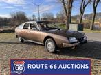 Citroën CX 2400 | 1976 | Route 66 Auctions, Auto's, Overige carrosserieën, Citroën, Zwart, Bedrijf