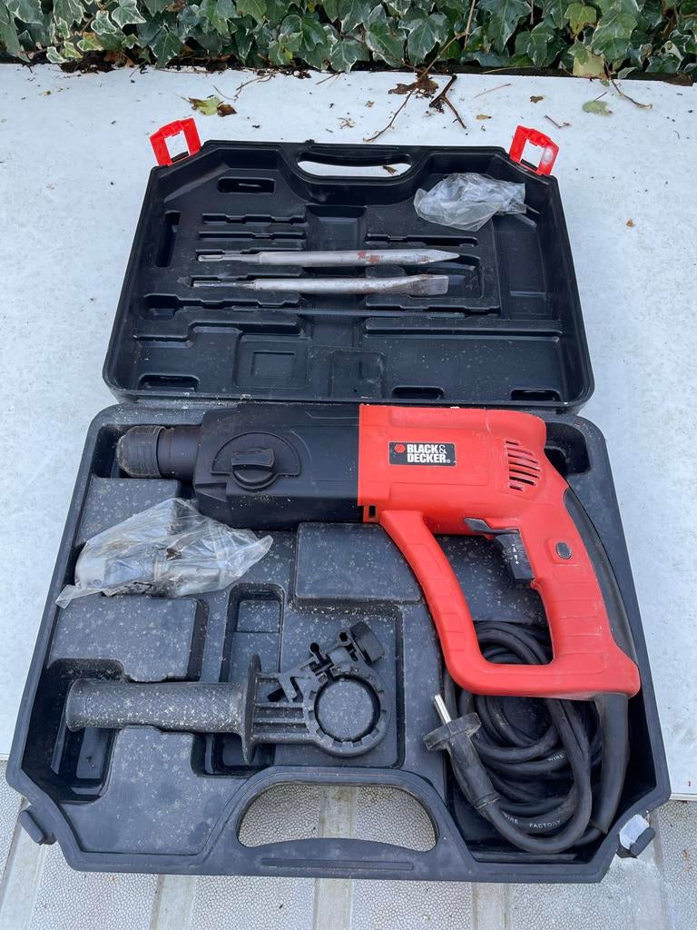 Black & Decker KD960 boorhamer 750Hz, Ophalen, Boor- en/of Breekhamer, Klopboormechanisme, Gebruikt