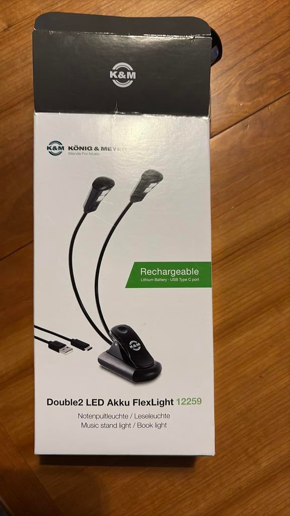 Lessenaarlamp, Muziek en Instrumenten, Ophalen of Verzenden, Nieuw