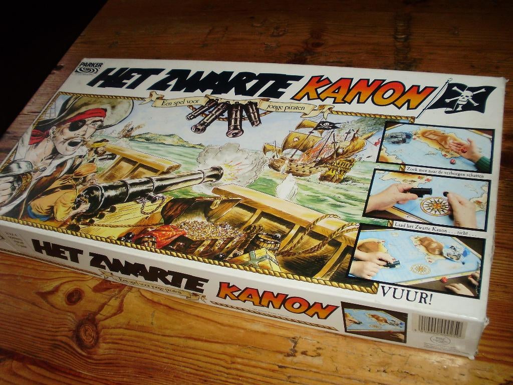 Het zwarte Kanon / spel / bordspel, Hobby en Vrije tijd, Gezelschapsspellen | Bordspellen, Ophalen of Verzenden, Gebruikt