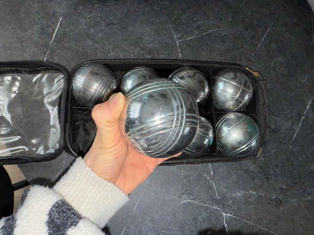 Jeu de bougies ballen, Ophalen, Zo goed als nieuw