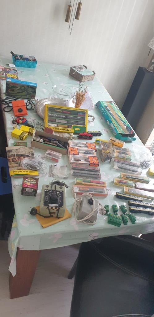 Treinbaan 9 mm minitrix met, Ophalen of Verzenden, Overige typen