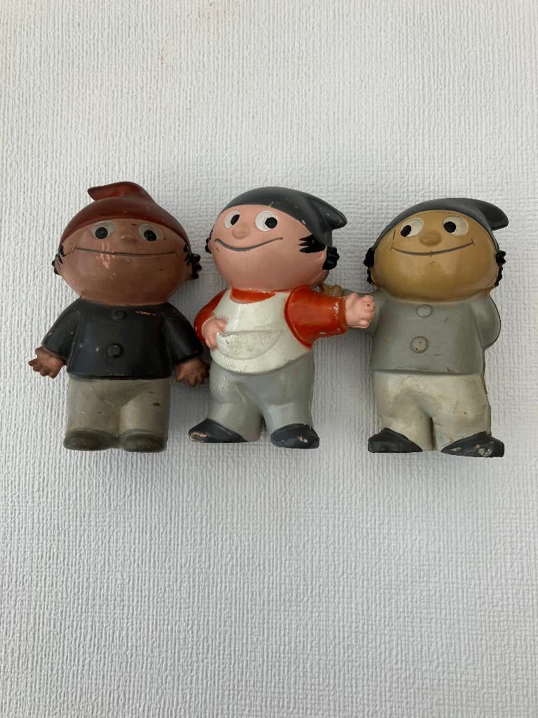 mainzelmannchen 11 cm 3 verschillende, Verzamelen, Poppetjes en Figuurtjes, Ophalen of Verzenden, Gebruikt