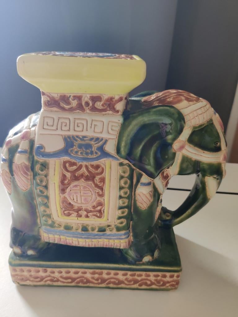 Keramieken olifant, Ophalen of Verzenden
