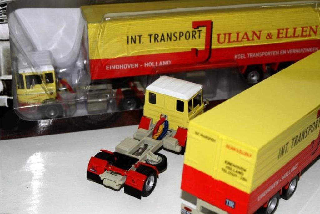 IXO ALTAYA SEMI REMORQUE D'EXCEPTION - N°35 DAF 2600 Ulian & Ellen 1/43