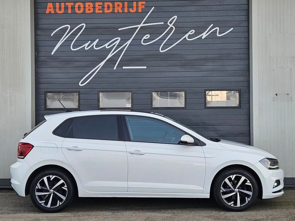 Volkswagen Polo 1.0 TSI Highline|pano|DCC|ACC|Clima|Full LED, Voorwielaandrijving, Stof, Wit, Origineel Nederlands