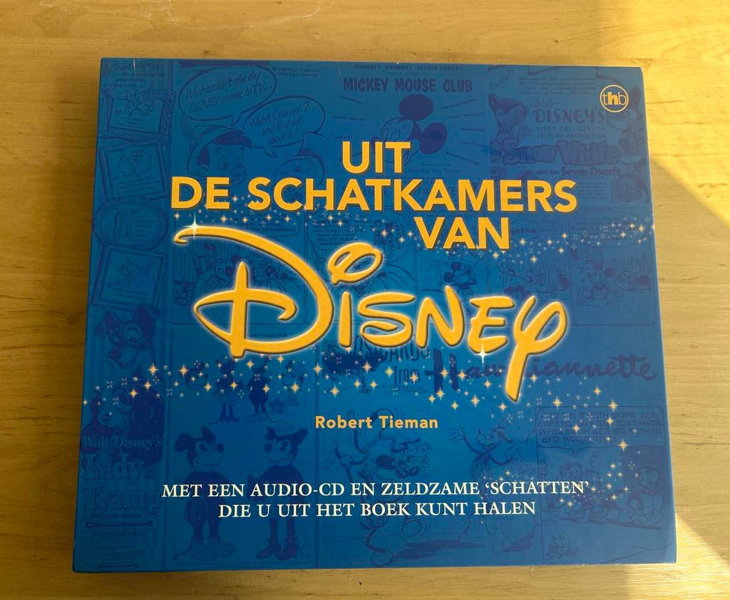 Disney Uit de Schatkamers boek met CD, Verzamelen, Ophalen of Verzenden, Overige figuren, Gebruikt, Papier, Kaart of Schrift