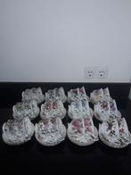 2 Royal albert Flower of the month herenkop en schotels sets, Verzenden