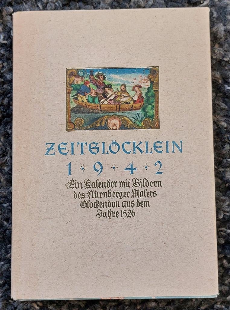 Kalender Neurenberg 1942 NSDAP, Verzamelen, Ophalen of Verzenden, Overige soorten, Duitsland