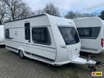 Fendt Saphir 495 SF Voortent, Caravans en Kamperen, Caravans, Rondzit, Bedrijf, Overige typen, Fendt