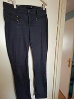 MAC Broek Carrie Triple Zip - Maat 40 /42 - Donkerblauw, Blauw, MAC, Maat 42/44 (L), Ophalen of Verzenden