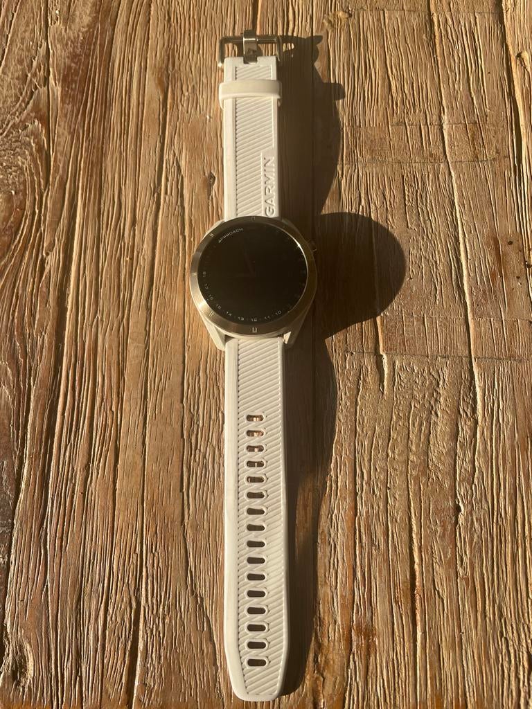 Garmin S40 golfhorloge, Ophalen, Gebruikt, Wit, GPS