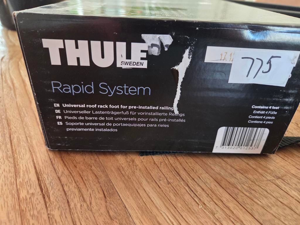 Thule Rapid System 775 plus 2 dakdragers, Auto diversen, Dakdragers, Gebruikt, Ophalen