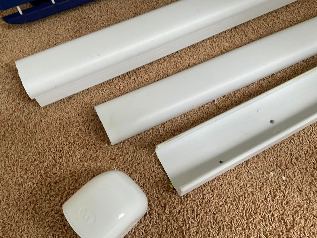 Airco goot 2 meter en 80 cm en 90 cm en eindkappen, Hobby en Vrije tijd, Elektronica-componenten, Ophalen, Gebruikt