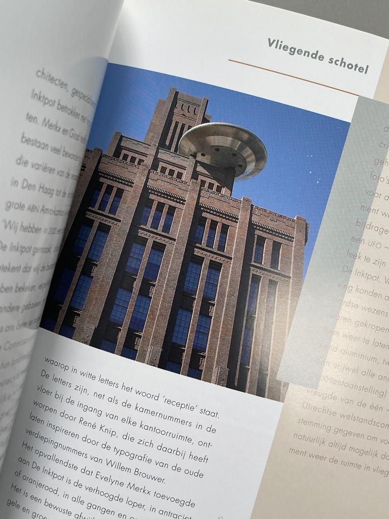 De Inktpot - monument van spoor en kantoor (Utrecht), Ophalen of Verzenden, 20e eeuw of later, Zo goed als nieuw