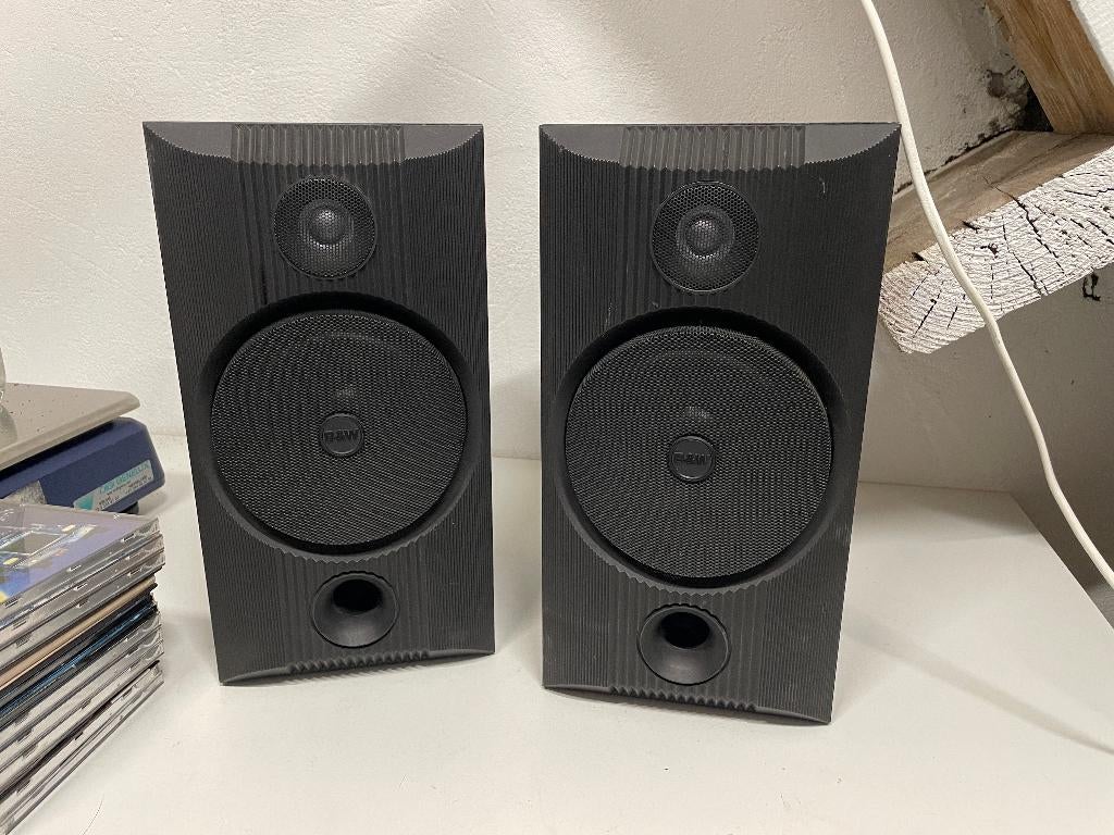 B&W luidsprekers, Gebruikt, Ophalen of Verzenden, Bowers & Wilkins (B&W), Minder dan 60 watt