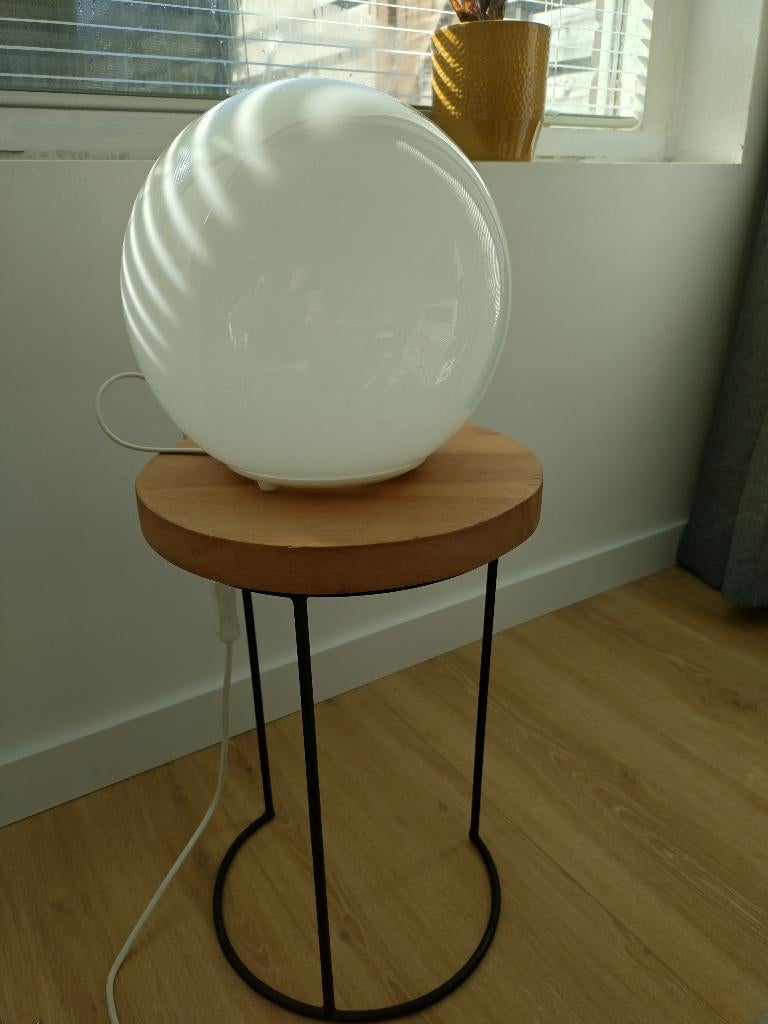 IKEA FADO Tafellamp, Huis en Inrichting, Lampen | Tafellampen, Ophalen, Zo goed als nieuw, Glas, Minder dan 50 cm