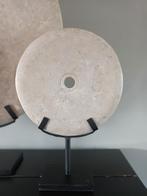 Ornament marmer 30 cm marmeren steen op voet modern idem, Ophalen, Nieuw