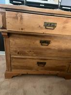 Vintage Commode - 50 jaar oud - Massief Hout, Ophalen, Gebruikt, 50 tot 100 cm, 3 of 4 laden
