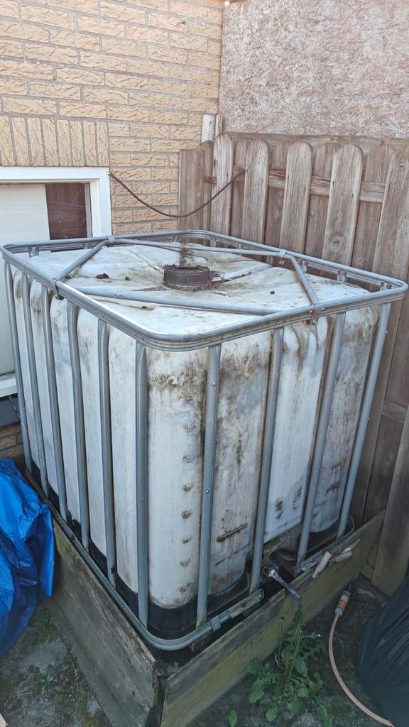 IBC vat / regenton, Tuin en Terras, 150 liter of meer, Ophalen, Gebruikt, Kunststof