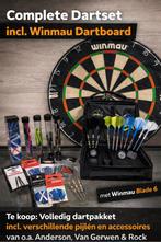 BIEDEN! Winmau Blade 6 + darts van MVG, Anderson & Rock, Ophalen of Verzenden, Zo goed als nieuw, Dartbord