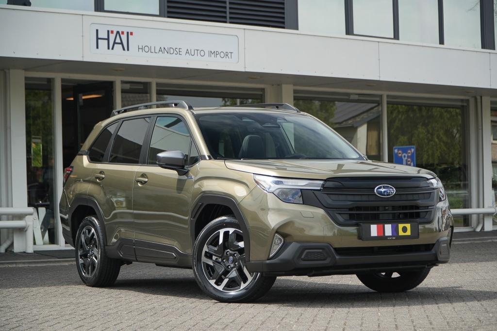 Subaru Forester 2.0i e-BOXER Exclusive AWD I Pano I, Auto's, Subaru, Stof, Zwart, 4 cilinders, 150 pk