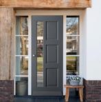 Houten voordeur Voorburg met isolatieglas Stomp, Niet ingevuld, 80 tot 100 cm, Niet ingevuld, Nieuw