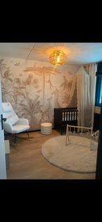 Zwart ledikant 60x120, Gebruikt, Ophalen of Verzenden, Lattenbodem, Minder dan 140 cm