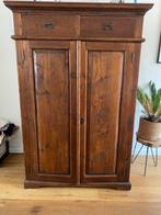 Massief eiken kast, Ophalen, Gebruikt, Eikenhout, Landelijk/Biedermeier
