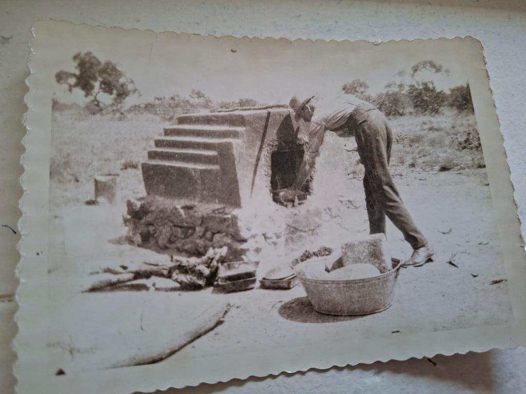 heel oude foto 1923 broodbakker Transvaal at Uitvlucht, Gebruikt, Foto, Voor 1940, Buitenland