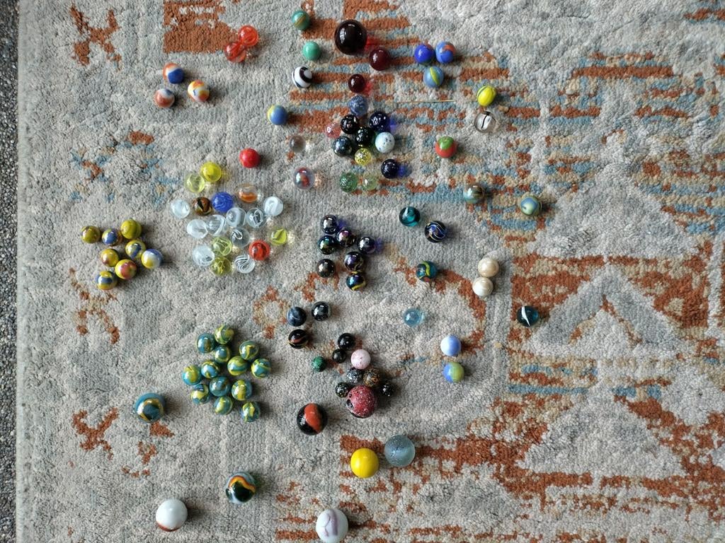 Vintage Knikkers: Peltier, Duitse & Christensen Agaat, Antiek en Kunst, Antiek | Speelgoed, Ophalen of Verzenden