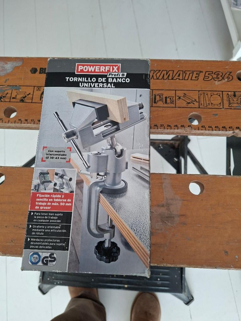 tafelbankschroef, Ophalen, Nieuw