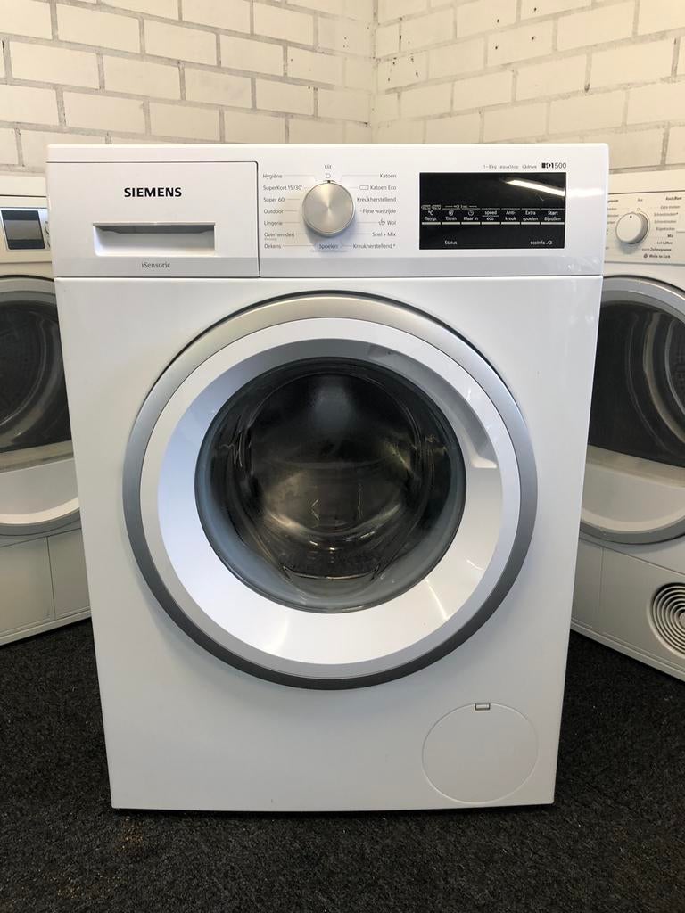 €339 A+++ 8kg Siemens iQ300 Wasmachine MET GARANTIE, Ophalen, Minder dan 85 cm, 8 tot 10 kg, Kort programma