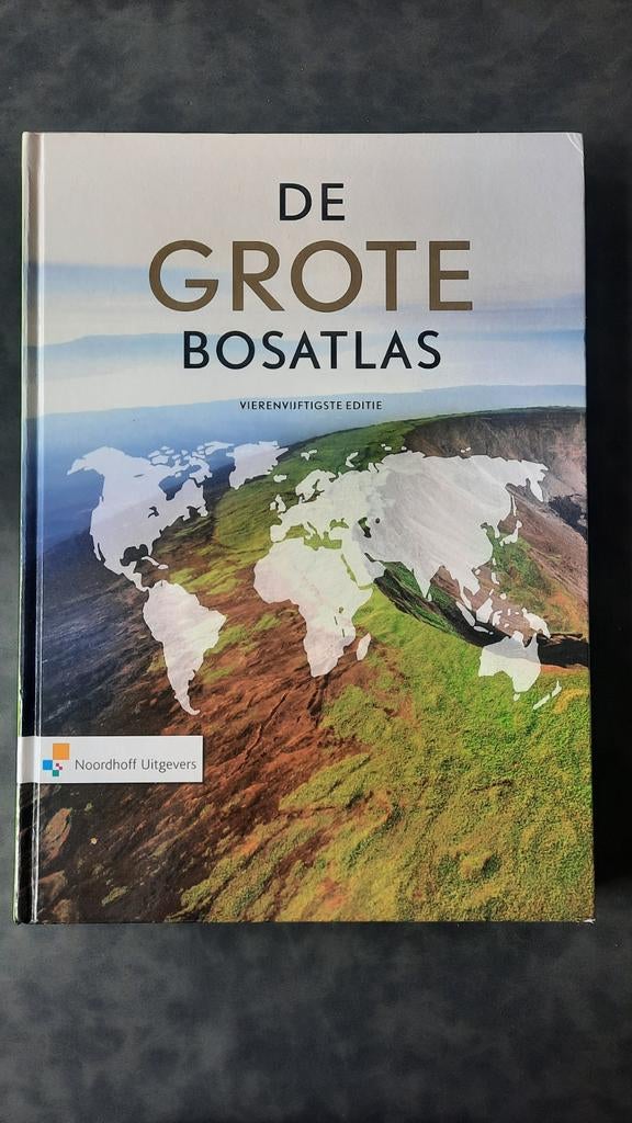 De Grote Bosatlas 54e editie VO - Perfecte staat, Boeken, Atlassen en Landkaarten, Ophalen, Bosatlas, 2000 tot heden, Zo goed als nieuw